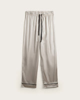 Pijama Largo Mujer Satinado - Beige