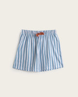 Women's Short Pajamas Heart - Cotton - Navy Blue