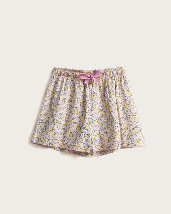 Pijama Tirantes Mujer Flores - Algodón - Rosa