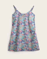 Women's Jungle Strap Nightdress - Cotton - Mauve