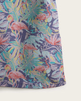 Women's Jungle Strap Nightdress - Cotton - Mauve