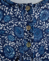 Pijama Tirantes Mujer Pétalos - Azul