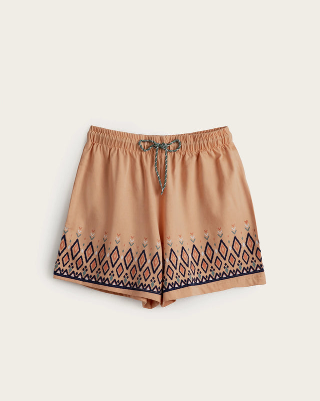 Women's Wild Strap Pajamas - Cotton - Orange