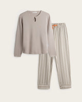 Pijama Largo Mujer Line - Topo