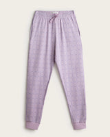 Pijama Largo Mujer Mandala - Malva