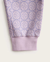 Pijama Largo Mujer Mandala - Malva