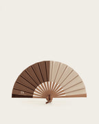 Abanico Bicolor - Marrón