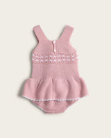 Body Punto Falda - Maquillaje/Blanco