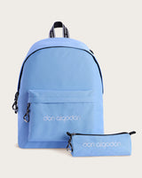 Mochila y Estuche Atina - Azul