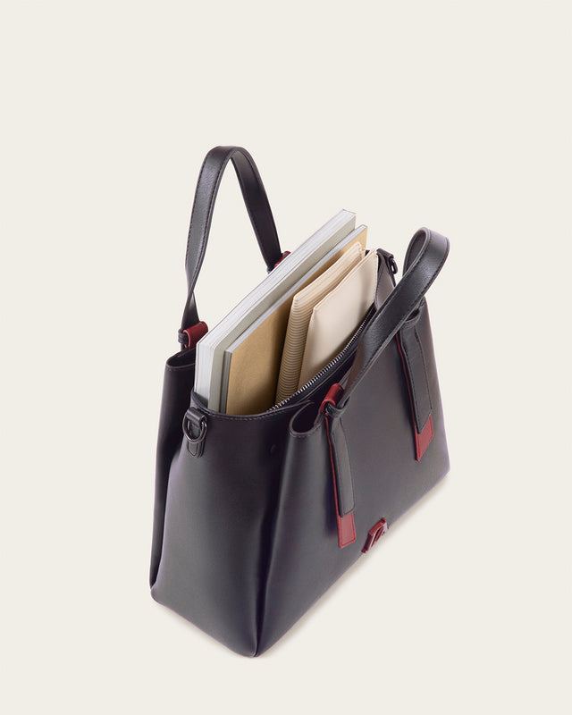 Bolso Mano Glacira - Piel Sintética