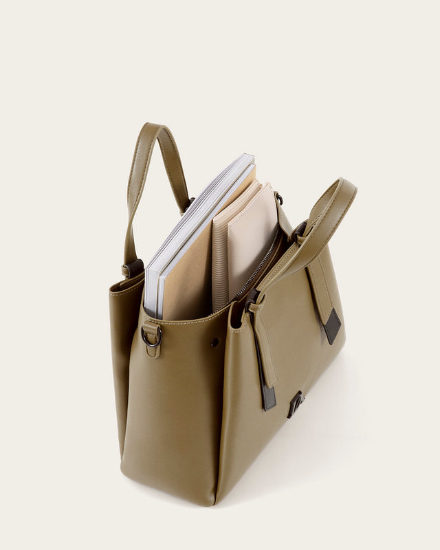 Bolso Mano Glacira - Piel Sintética