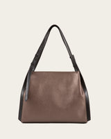 Bolso Hombro Mireya - Nylon - Marrón