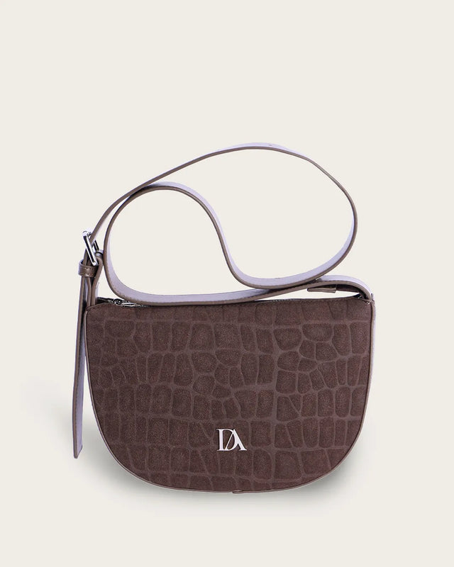 Bolso de Hombro Alhelí - Marrón