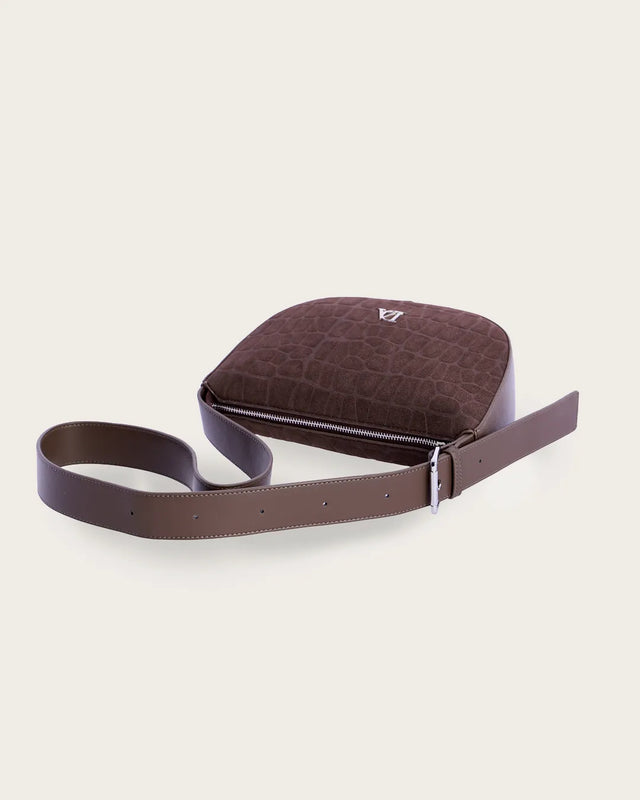 Bolso de Hombro Alhelí - Marrón