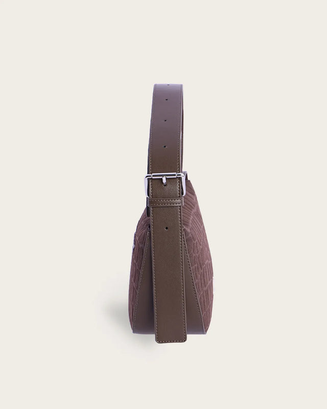 Bolso de Hombro Alhelí - Marrón