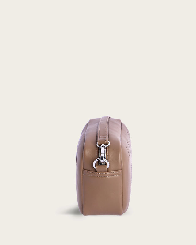 Bolso Bandolera Clavelina - Taupe