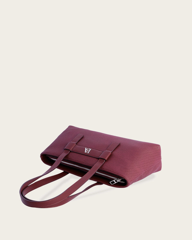 Bolso de Hombro Nerine - Burdeos