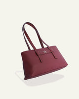 Bolso de Hombro Nerine - Burdeos