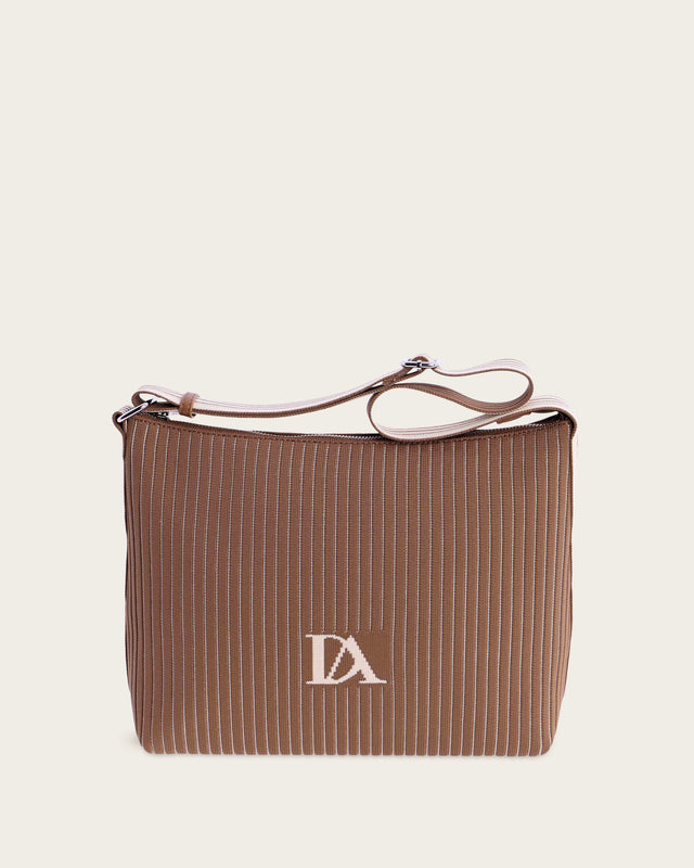 Sac à bandoulière Ayia pour femme - Marron