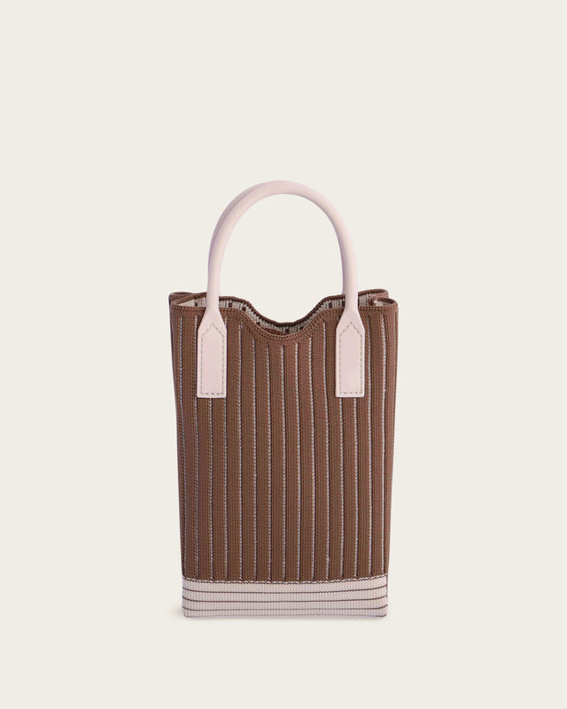 Pochette Téléphone Femme Coraline - Marron