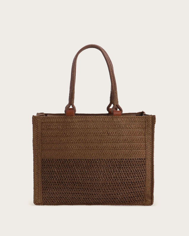 Bolso Shopper Mujer Lioria - Marrón