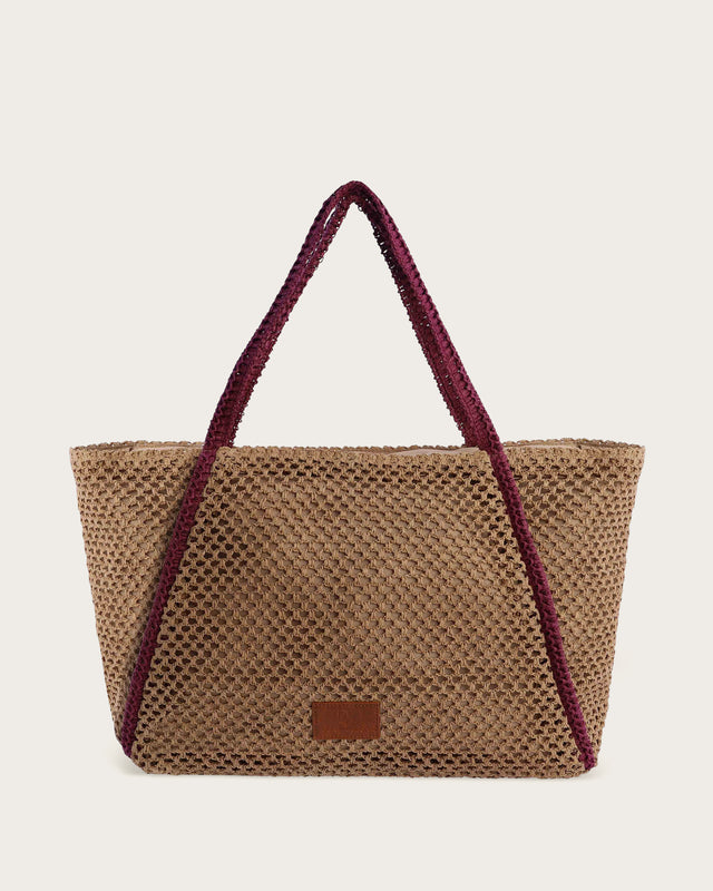 Sac porté épaule femme Taline - Marron