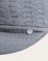 Gorra de Invierno con Pompón - Gris