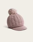 Gorra de Invierno con Pompón - Rosa