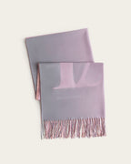 Bufanda de Lana Rayas - Rosa