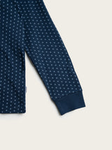 Pijama Largo Hombre Connor - Azul