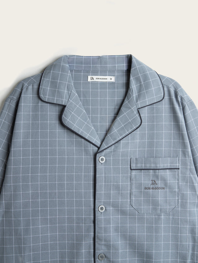 Pijama Largo Hombre Jabi - Gris