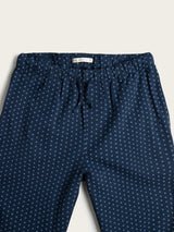 Pijama Largo Hombre Gentle - Azul Marino