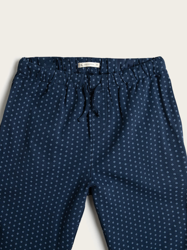 Pijama Largo Hombre Gentle - Azul Marino