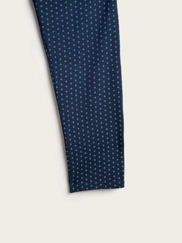 Pijama Largo Hombre Gentle - Azul Marino