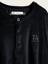 Pijama Largo Hombre Blanket - Negro