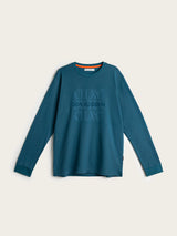 Pijama Largo Hombre Hickory - Azul Pizarra