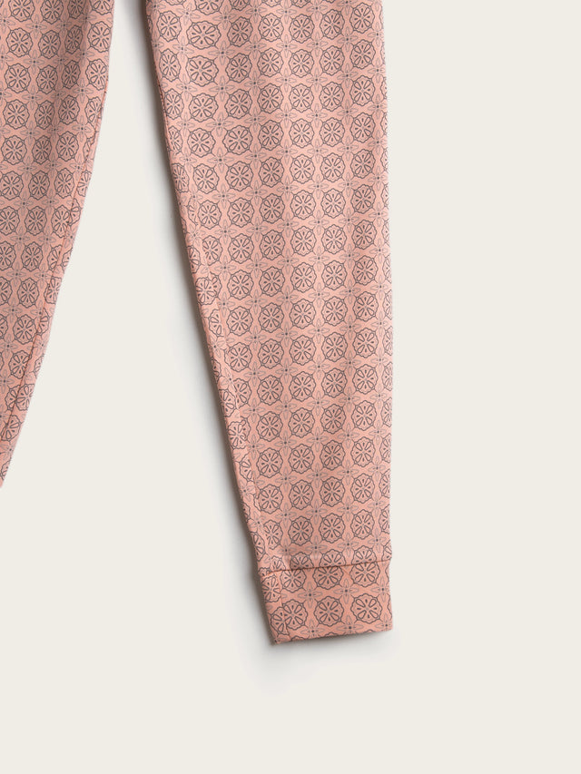 Pijama Largo Mujer Yantra - Salmón claro