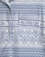 Pijama Largo Mujer Ice - Gris