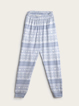 Pijama Largo Mujer Ice - Gris