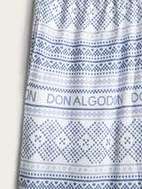 Pijama Largo Mujer Snow - Azul