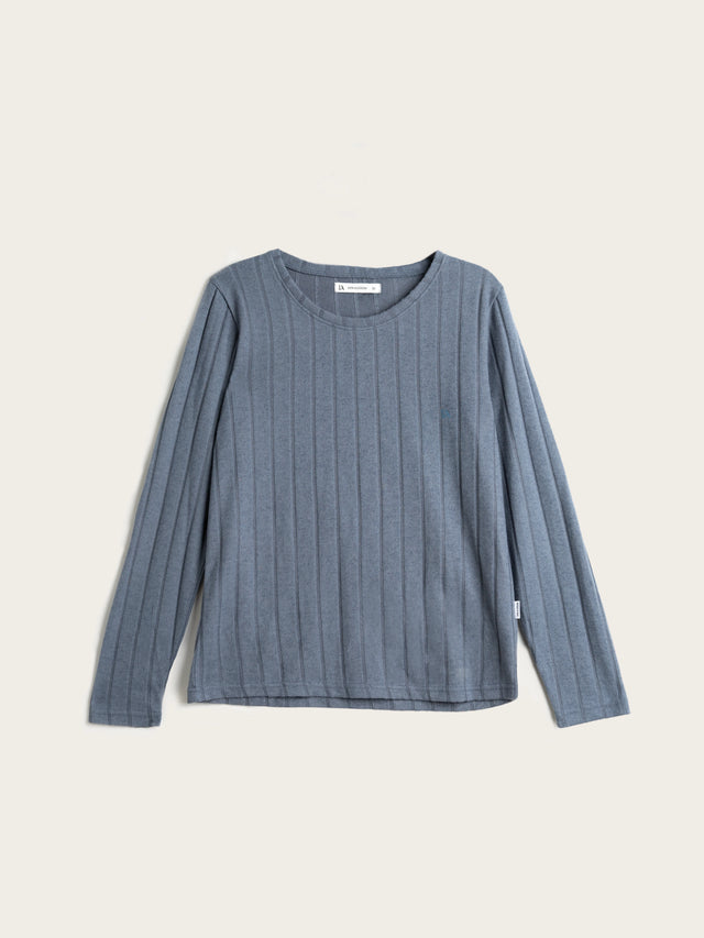 Pijama Largo Mujer Home - Gris