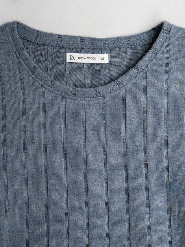 Pijama Largo Mujer Home - Gris