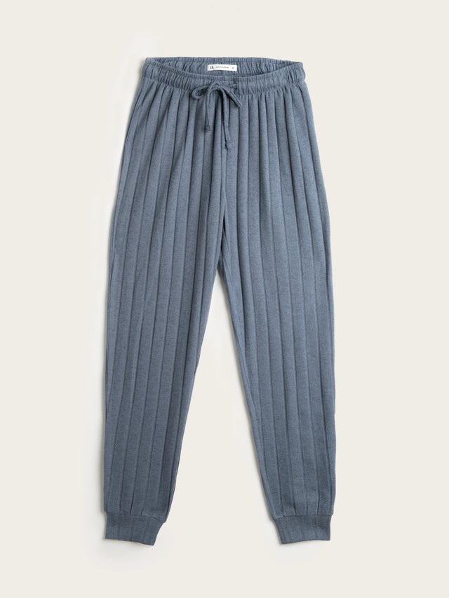 Pijama Largo Mujer Home - Gris