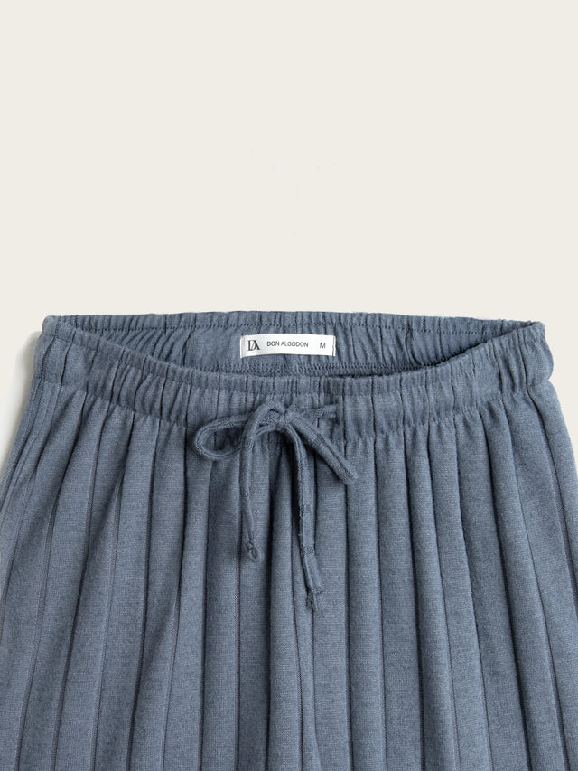 Pijama Largo Mujer Home - Gris