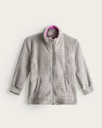 Bata Corta Niña Dot - Gris