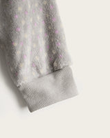 Bata Corta Niña Dot - Gris