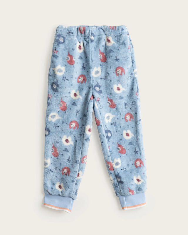 Pijama Largo Niña Elephant - Cielo