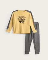 Pijama Largo Niño Dani - Amarillo
