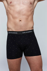 Calzoncillo Bóxer Estampado Hombre Algodón - Pack 2