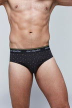 Calzoncillo Slip Estampado Hombre Algodón - Pack 2